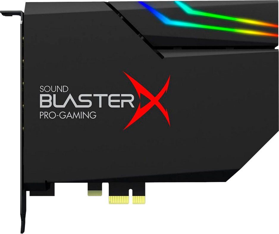 Creative Sound BlasterX AE-5 Plus PCIe Soundkarte 5.1 Kanäle von Creative