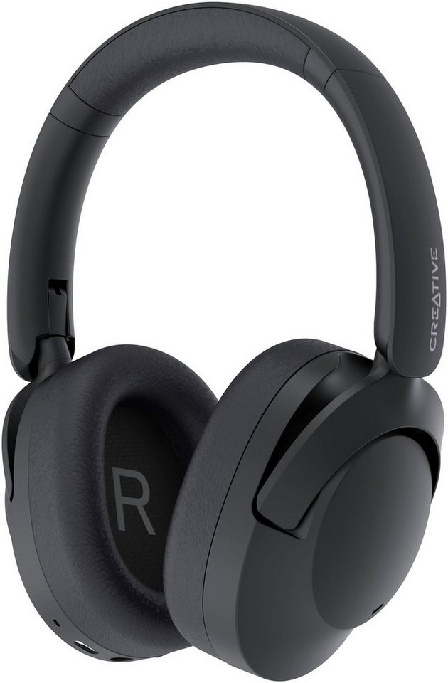 Creative Zen Hybrid 2 Wireless-Headset (Active Noise Cancelling (ANC), Freisprechfunktion, Geräuschisolierung, LED Ladestandsanzeige, Multi-Point-Verbindung, Sprachsteuerung, Transparenzmodus, Google Assistant, Siri, A2DP Bluetooth, AVRCP Bluetooth (Audio Video Remote Control Profile), Bluetooth, HFP) von Creative