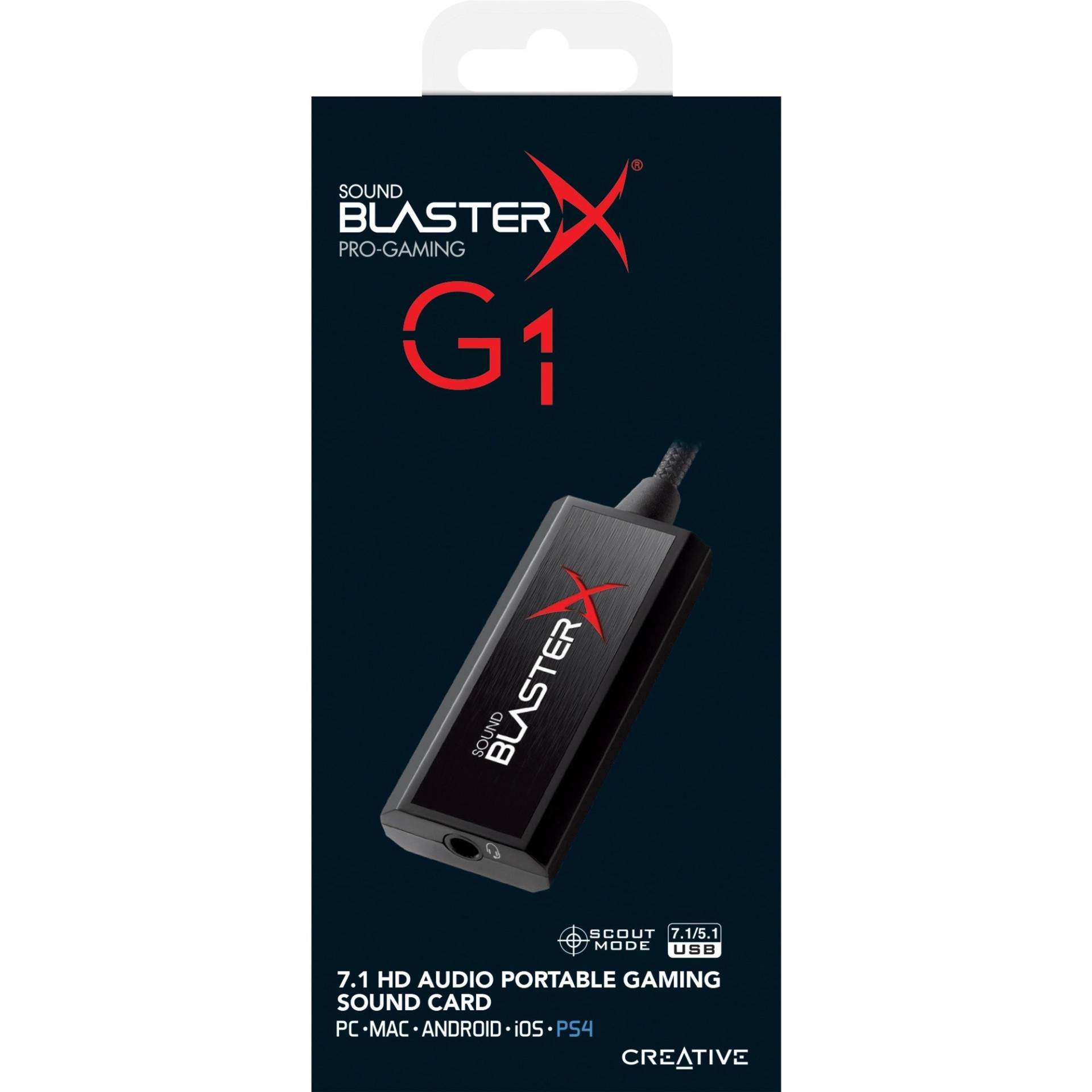 Sound BlasterX G1, Soundkarte von Creative