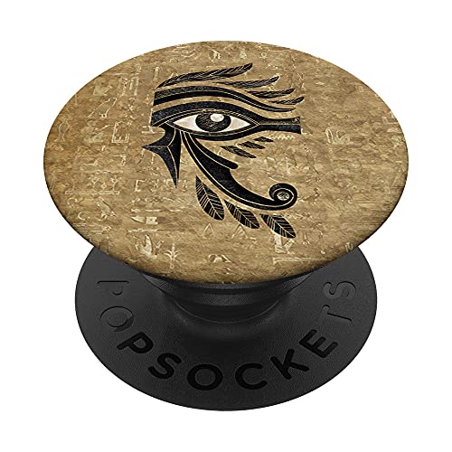 Egyptian Eye of Horus - Wadjet PopSockets PopGrip: Ausziehbarer Sockel und Griff für Handys/Tablets mit Tauschbarem Top Egyptian Eye of Horus - Wadjet PopSockets PopGrip: Ausziehbarer Sockel und Griff für Handys/Tablets mit Tauschbarem Top von Creativemotions