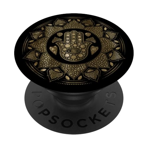Fatimas Hand - Hand der Fatima PopSockets Klebender PopGrip von Creativemotions