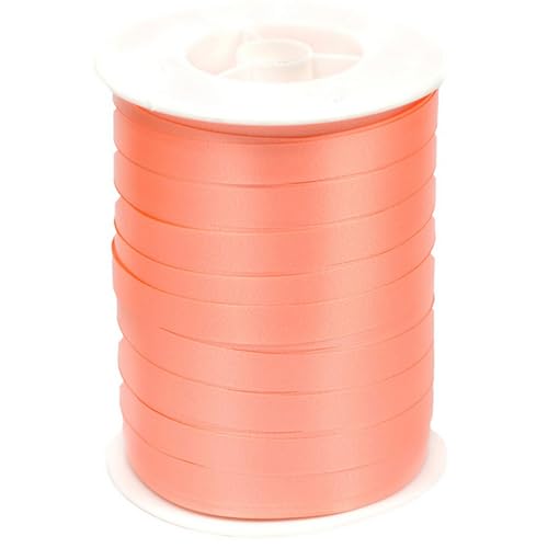 Geschenkband Ringelband 10mm x 250m wasserfest - 30 FARBEN in 5/10/19/31/50mm - Dekoband aus Kunststoff - Polyband Schleifenband zum Basteln von Schleifen und Luftballons - Apricot Geschenkband Ringelband 10mm x 250m wasserfest - 30 FARBEN in 5/10/19/31/50mm - Dekoband aus Kunststoff - Polyband Schleifenband zum Basteln von Schleifen und Luftballons - Apricot von Creativery