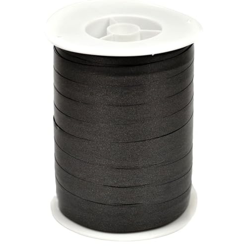 Geschenkband Ringelband 10mm x 250m wasserfest - 30 FARBEN in 5/10/19/31/50mm - Dekoband aus Kunststoff - Polyband Schleifenband zum Basteln von Schleifen und Luftballons - Schwarz Geschenkband Ringelband 10mm x 250m wasserfest - 30 FARBEN in 5/10/19/31/50mm - Dekoband aus Kunststoff - Polyband Schleifenband zum Basteln von Schleifen und Luftballons - Schwarz von Creativery