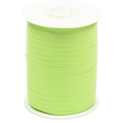 Geschenkband Ringelband 5mm x 500m wasserfest - 30 FARBEN in 5/10/19/31/50mm - Dekoband aus Kunststoff - Polyband zum Anbinden von Luftballons - Schleifenband zum Basteln - Hellgrün Geschenkband Ringelband 5mm x 500m wasserfest - 30 FARBEN in 5/10/19/31/50mm - Dekoband aus Kunststoff - Polyband zum Anbinden von Luftballons - Schleifenband zum Basteln - Hellgrün von Creativery