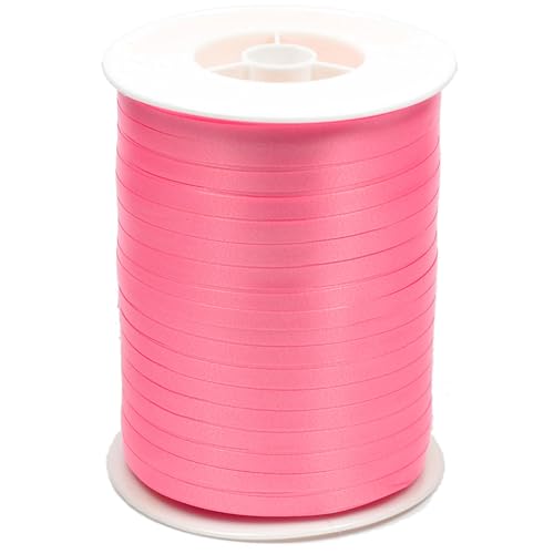 Geschenkband Ringelband 5mm x 500m wasserfest - 30 FARBEN in 5/10/19/31/50mm - Dekoband aus Kunststoff - Polyband zum Anbinden von Luftballons - Schleifenband zum Basteln - Pink Geschenkband Ringelband 5mm x 500m wasserfest - 30 FARBEN in 5/10/19/31/50mm - Dekoband aus Kunststoff - Polyband zum Anbinden von Luftballons - Schleifenband zum Basteln - Pink von Creativery