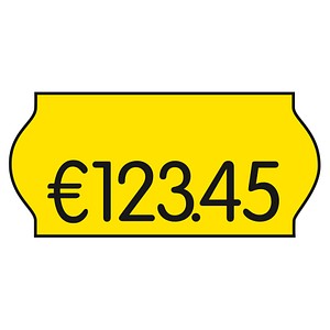 CreenLine Preisetiketten leuchtgelb permanent 26,0 x 12,0 mm, 18 Rollen CreenLine Preisetiketten leuchtgelb permanent 26,0 x 12,0 mm, 18 Rollen von CreenLine