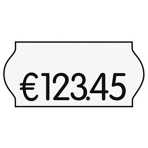 CreenLine Preisetiketten weiß ablösbar 22,0 x 12,0 mm, 18 Rollen CreenLine Preisetiketten weiß ablösbar 22,0 x 12,0 mm, 18 Rollen von CreenLine