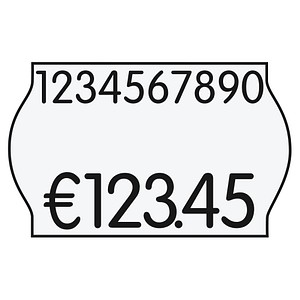CreenLine Preisetiketten weiß permanent 26,0 x 16,0 mm, 18 Rollen CreenLine Preisetiketten weiß permanent 26,0 x 16,0 mm, 18 Rollen von CreenLine