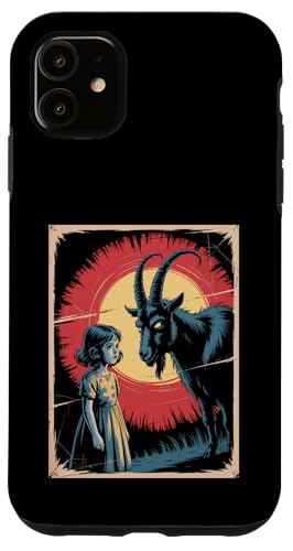 Satanic Girl Demonic Goat Woods Forest Occult Goth 666 Hülle für iPhone 11 Satanic Girl Demonic Goat Woods Forest Occult Goth 666 Hülle für iPhone 11 von Creepy Girl Baphomet Goat Horror Scene Aesthetic