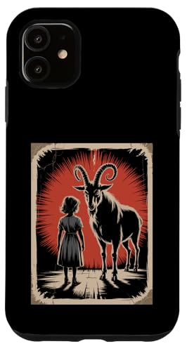 Satanic Girl Demonic Goat Woods Forest Occult Goth 666 Hülle für iPhone 11 Satanic Girl Demonic Goat Woods Forest Occult Goth 666 Hülle für iPhone 11 von Creepy Girl Baphomet Goat Horror Scene Aesthetic