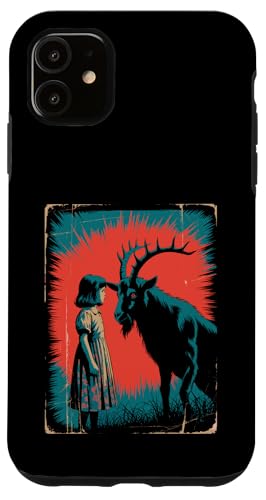 Satanic Girl Demonic Goat Woods Forest Occult Goth 666 Hülle für iPhone 11 Satanic Girl Demonic Goat Woods Forest Occult Goth 666 Hülle für iPhone 11 von Creepy Girl Baphomet Goat Horror Scene Aesthetic