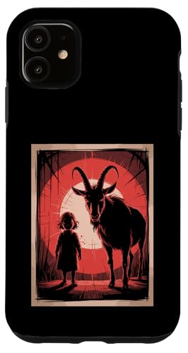Satanic Girl Demonic Goat Woods Forest Occult Goth 666 Hülle für iPhone 11 Satanic Girl Demonic Goat Woods Forest Occult Goth 666 Hülle für iPhone 11 von Creepy Girl Baphomet Goat Horror Scene Aesthetic