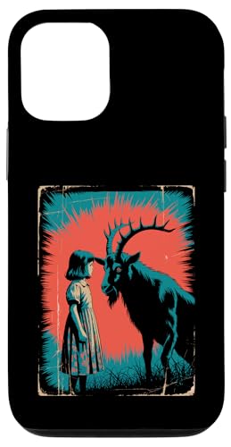 Satanic Girl Demonic Goat Woods Forest Occult Goth 666 Hülle für iPhone 12/12 Pro Satanic Girl Demonic Goat Woods Forest Occult Goth 666 Hülle für iPhone 12/12 Pro von Creepy Girl Baphomet Goat Horror Scene Aesthetic