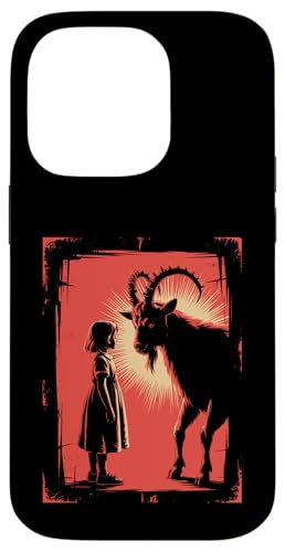 Satanic Girl Demonic Goat Woods Forest Occult Goth 666 Hülle für iPhone 14 Pro Satanic Girl Demonic Goat Woods Forest Occult Goth 666 Hülle für iPhone 14 Pro von Creepy Girl Baphomet Goat Horror Scene Aesthetic