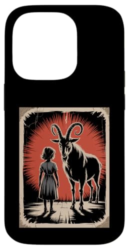 Satanic Girl Demonic Goat Woods Forest Occult Goth 666 Hülle für iPhone 14 Pro Satanic Girl Demonic Goat Woods Forest Occult Goth 666 Hülle für iPhone 14 Pro von Creepy Girl Baphomet Goat Horror Scene Aesthetic