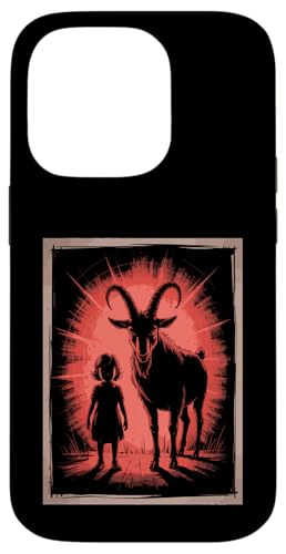 Satanic Girl Demonic Goat Woods Forest Occult Goth 666 Hülle für iPhone 14 Pro Satanic Girl Demonic Goat Woods Forest Occult Goth 666 Hülle für iPhone 14 Pro von Creepy Girl Baphomet Goat Horror Scene Aesthetic