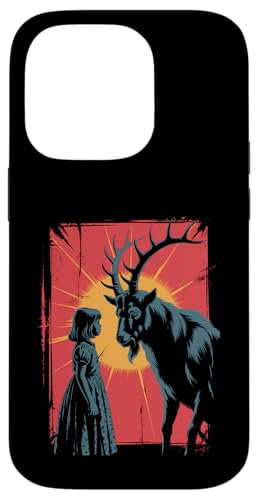 Satanic Girl Demonic Goat Woods Forest Occult Goth 666 Hülle für iPhone 14 Pro Satanic Girl Demonic Goat Woods Forest Occult Goth 666 Hülle für iPhone 14 Pro von Creepy Girl Baphomet Goat Horror Scene Aesthetic