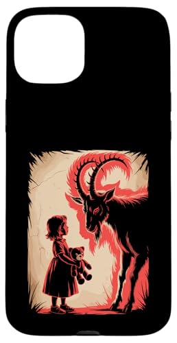 Satanic Girl Demonic Goat Woods Forest Occult Goth 666 Hülle für iPhone 15 Plus Satanic Girl Demonic Goat Woods Forest Occult Goth 666 Hülle für iPhone 15 Plus von Creepy Girl Baphomet Goat Horror Scene Aesthetic
