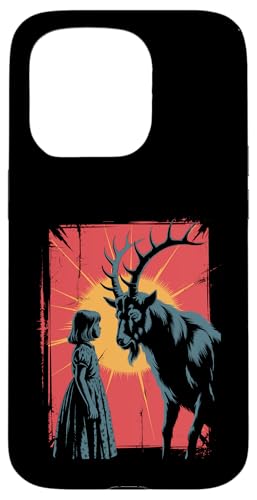 Satanic Girl Demonic Goat Woods Forest Occult Goth 666 Hülle für iPhone 15 Pro Satanic Girl Demonic Goat Woods Forest Occult Goth 666 Hülle für iPhone 15 Pro von Creepy Girl Baphomet Goat Horror Scene Aesthetic
