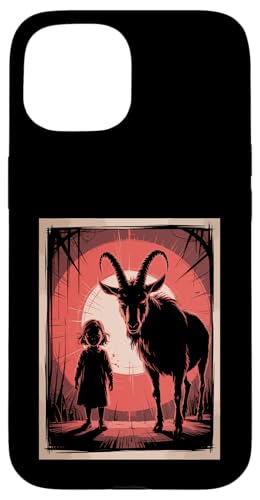 Satanic Girl Demonic Goat Woods Forest Occult Goth 666 Hülle für iPhone 15 Satanic Girl Demonic Goat Woods Forest Occult Goth 666 Hülle für iPhone 15 von Creepy Girl Baphomet Goat Horror Scene Aesthetic