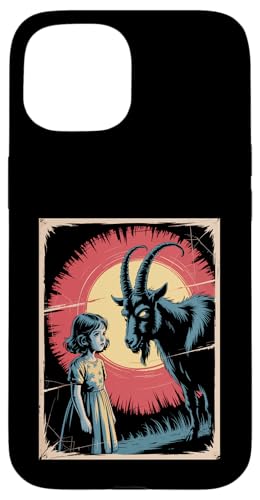 Satanic Girl Demonic Goat Woods Forest Occult Goth 666 Hülle für iPhone 15 Satanic Girl Demonic Goat Woods Forest Occult Goth 666 Hülle für iPhone 15 von Creepy Girl Baphomet Goat Horror Scene Aesthetic