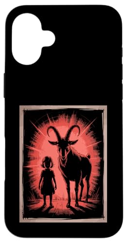 Satanic Girl Demonic Goat Woods Forest Occult Goth 666 Hülle für iPhone 16 Plus Satanic Girl Demonic Goat Woods Forest Occult Goth 666 Hülle für iPhone 16 Plus von Creepy Girl Baphomet Goat Horror Scene Aesthetic