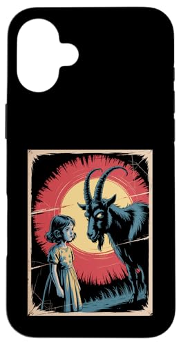 Satanic Girl Demonic Goat Woods Forest Occult Goth 666 Hülle für iPhone 16 Plus Satanic Girl Demonic Goat Woods Forest Occult Goth 666 Hülle für iPhone 16 Plus von Creepy Girl Baphomet Goat Horror Scene Aesthetic