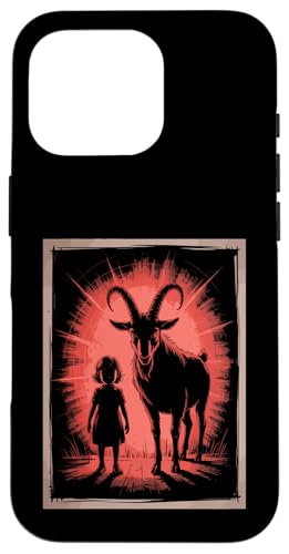 Satanic Girl Demonic Goat Woods Forest Occult Goth 666 Hülle für iPhone 16 Pro Satanic Girl Demonic Goat Woods Forest Occult Goth 666 Hülle für iPhone 16 Pro von Creepy Girl Baphomet Goat Horror Scene Aesthetic