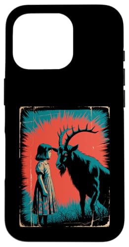 Satanic Girl Demonic Goat Woods Forest Occult Goth 666 Hülle für iPhone 16 Pro Satanic Girl Demonic Goat Woods Forest Occult Goth 666 Hülle für iPhone 16 Pro von Creepy Girl Baphomet Goat Horror Scene Aesthetic