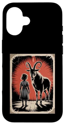 Satanic Girl Demonic Goat Woods Forest Occult Goth 666 Hülle für iPhone 16 Satanic Girl Demonic Goat Woods Forest Occult Goth 666 Hülle für iPhone 16 von Creepy Girl Baphomet Goat Horror Scene Aesthetic