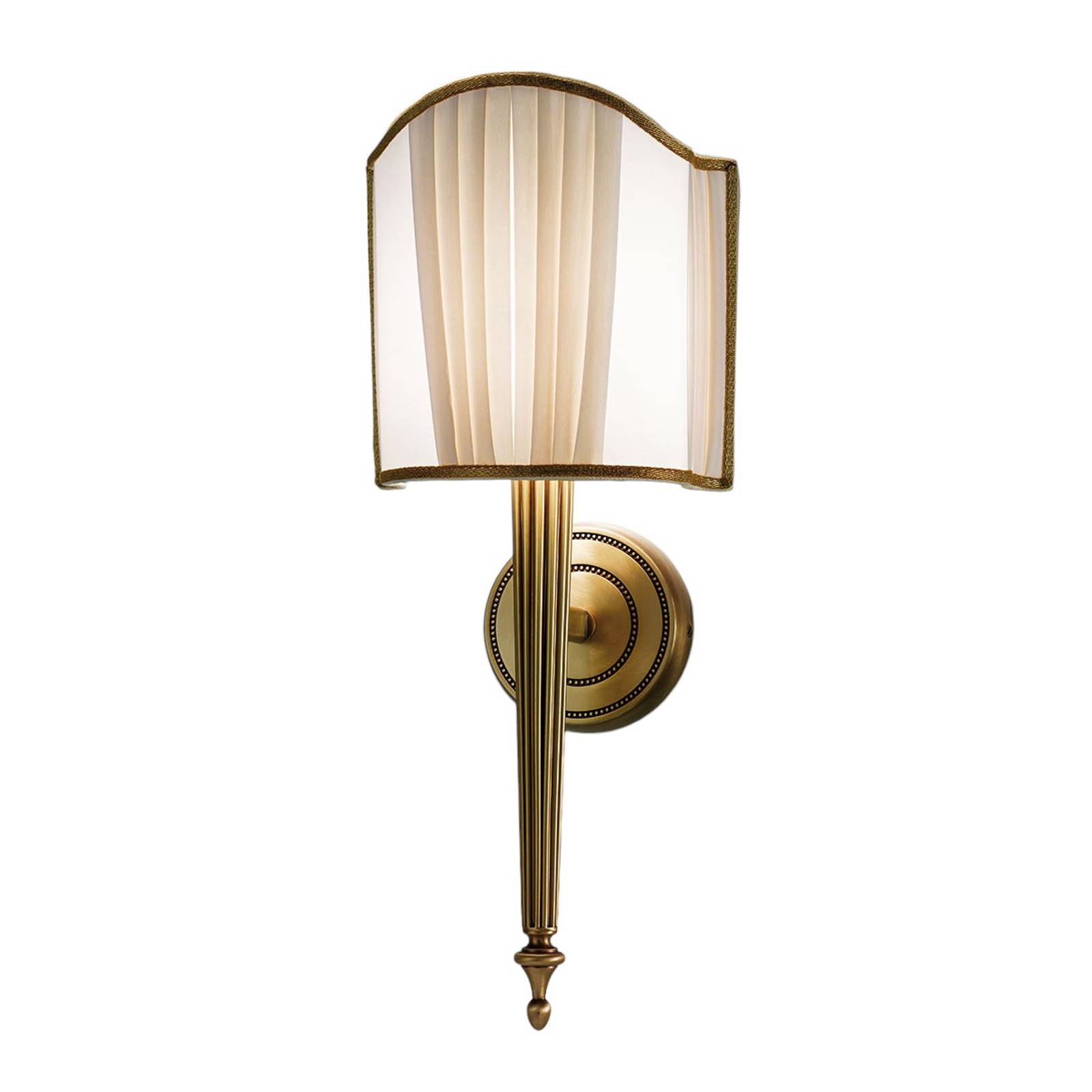Wandleuchte Belle Epoque in Altmessing Wandleuchte Belle Epoque in Altmessing von Cremasco