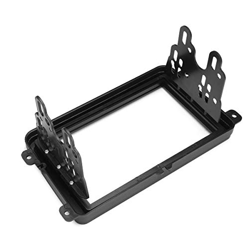 Autoradio-Blende, 2 Din Autoradio Fascia Fascias Panel-Rahmen-CD DVD Dash Audio Interior Passend für Volkswagen VW Touran Caddy SEAT Skoda Fabia Octavia(178x100mm) von Crepundia