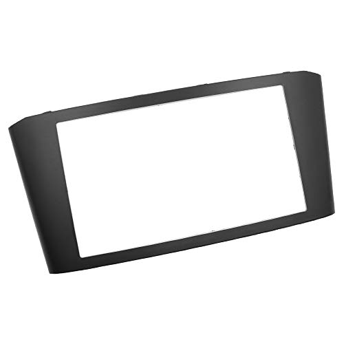 Autoradio-Blende, 2 Din Autoradio Fascia Passend für Toyota Avensis Frame Panel Stereo Frontplatte Audio Lünette Facia Dash Mount Kit Adapter Trim Autoradio-Blende, 2 Din Autoradio Fascia Passend für Toyota Avensis Frame Panel Stereo Frontplatte Audio Lünette Facia Dash Mount Kit Adapter Trim von Crepundia
