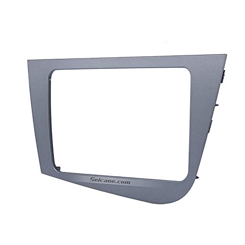 Autoradio-Blende, 2 Din Fascia Passend Passend für 2005-2011 Seat Leon Left Hand Fahren Auto Radio Head Unit Navigation Platte Plattenrahmen Autoradio-Blende, 2 Din Fascia Passend Passend für 2005-2011 Seat Leon Left Hand Fahren Auto Radio Head Unit Navigation Platte Plattenrahmen von Crepundia