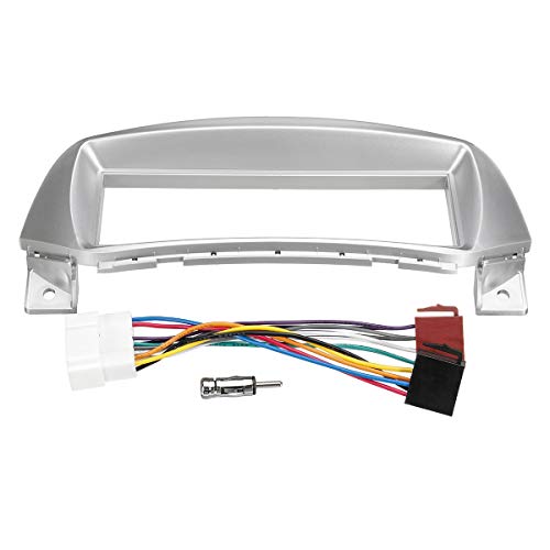 Autoradio-Blende, Autoradio Armaturenbretts Rahmen CD DVD Dash Audio Abdeckung Trim Mit ISO-DIN-Adapter Passend für SUZUKI Alto Passend Passend für NISSAN Pixo Passend für Marati A-Star(Fascia With Ca Autoradio-Blende, Autoradio Armaturenbretts Rahmen CD DVD Dash Audio Abdeckung Trim Mit ISO-DIN-Adapter Passend für SUZUKI Alto Passend Passend für NISSAN Pixo Passend für Marati A-Star(Fascia With Ca von Crepundia