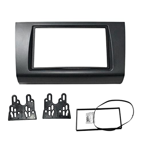 Autoradio Einbaurahmen Universal,Rahmen Autoradio Passend für Suzuki Swift 2005-2010 2 Din Audio-Panel DVD Navigationsplan Rahmen Auto Fascias Stereo-Radio-Funkgerät von Crepundia