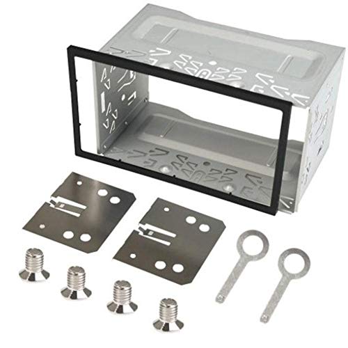 Autoradio Einbaurahmen Universal,Rahmen Autoradio Universal DVD Einbaurahmen Kit Double 2 Din Hardware Auto-Stereoradio Blendrahmen Auto Radio Player Box Zubehör Autoradio Einbaurahmen Universal,Rahmen Autoradio Universal DVD Einbaurahmen Kit Double 2 Din Hardware Auto-Stereoradio Blendrahmen Auto Radio Player Box Zubehör von Crepundia