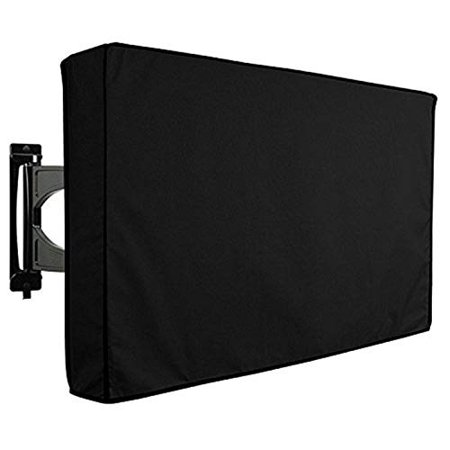 Crepundia Outdoor Tv Cover Outdoor-TV-Abdeckung mit Black Screen TV wasser- und staubdichte Abdeckungen 24 "32" 38" 42 "48" 52 "55" 60" TV Cover Outdoor(40 42inch 24x34) von Crepundia