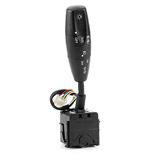 Lenkstockschalter Blinkerschalter, Signalerschalter for den Einsatz mit der Anzeige mit der Anzeige der Lenksäule 96242526 for den Einsatz mit Daewoo Lanos 1999 2000 2001 2001 Indikator-Spaltenschalte von Crepundia
