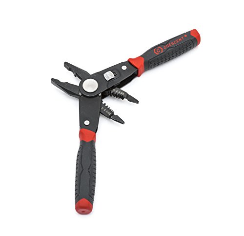Crescent CCP8V 2 in 1 kombinierte Linesman-Zange und Abisolierzange aus zwei Materialien Crescent CCP8V 2 in 1 kombinierte Linesman-Zange und Abisolierzange aus zwei Materialien von Crescent