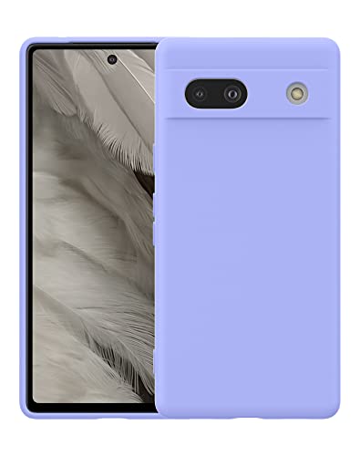 Cresee Hülle für Google Pixel 7a (6.1 Zoll) TPU Case Handyhülle mit [Kamera Schutz] [Weiche Innenschicht] Dünn Schutzhülle Stoßfest Cover für Pixel 7a, Lavendel von Cresee