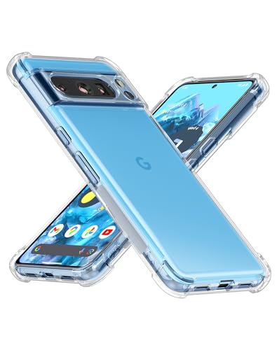 Cresee Hülle für Google Pixel 8 Pro, Transparent Case Handyhülle mit Verstärkte Ecken Schutzhülle Dünn Weich Cover Stoßfest Bumper für Pixel 8 Pro, Clear Cresee Hülle für Google Pixel 8 Pro, Transparent Case Handyhülle mit Verstärkte Ecken Schutzhülle Dünn Weich Cover Stoßfest Bumper für Pixel 8 Pro, Clear von Cresee