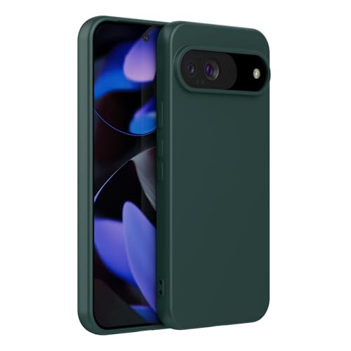 Cresee Hülle für Google Pixel 9 / Pixel 9 Pro, TPU Case mit Weicher Innenschicht, Dünn Schutzhülle, Stoßfest, Grün Cresee Hülle für Google Pixel 9 / Pixel 9 Pro, TPU Case mit Weicher Innenschicht, Dünn Schutzhülle, Stoßfest, Grün von Cresee