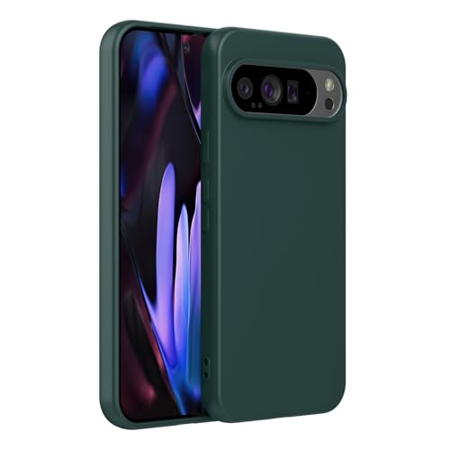 Cresee Hülle für Google Pixel 9 Pro XL, TPU Case Handyhülle mit Weiche Innenschicht Dünn Schutzhülle Stoßfest Cover für Pixel 9 Pro XL, Grün Cresee Hülle für Google Pixel 9 Pro XL, TPU Case Handyhülle mit Weiche Innenschicht Dünn Schutzhülle Stoßfest Cover für Pixel 9 Pro XL, Grün von Cresee