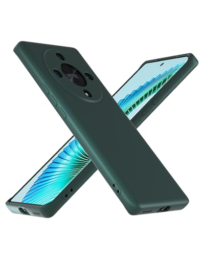 Cresee Hülle für Honor Magic 6 Lite 5G, TPU Case Handyhülle mit [Kamera Schutz] [Weiche Innenschicht] Dünn Schutzhülle Stoßfest Cover für Magic6 Lite, Grün von Cresee