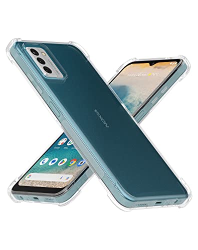 Cresee Hülle für Nokia G22, Transparent Case Handyhülle mit Verstärkte Ecken Schutzhülle Dünn Weich Cover Stoßfest Bumper für Nokia G22, Clear Cresee Hülle für Nokia G22, Transparent Case Handyhülle mit Verstärkte Ecken Schutzhülle Dünn Weich Cover Stoßfest Bumper für Nokia G22, Clear von Cresee