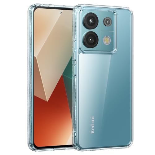 Cresee Hülle für Xiaomi Redmi Note 13 Pro 5G / Poco X6 5G, Transparent Harte Rückseite + Weiche TPU Bumper Case Dünn Handyhülle Stoßfest Schutzhülle, Clear Cresee Hülle für Xiaomi Redmi Note 13 Pro 5G / Poco X6 5G, Transparent Harte Rückseite + Weiche TPU Bumper Case Dünn Handyhülle Stoßfest Schutzhülle, Clear von Cresee