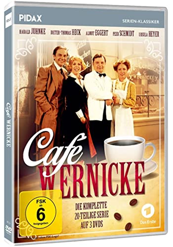 Cafe Wernicke / Die komplette 20-teilige Berliner Kultserie mit Harald Juhnke (Pidax Serien-Klassiker) [3 DVDs] von Crest Movies (Pidax Serien-Klassiker)