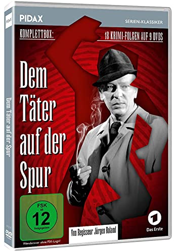 Dem Täter auf der Spur - Die komplette 17 teilige Krimiserie von Jürgen Roland (Plus Bonusfilm Einer fehlt beim Kurkonzert) [9 DVDs] von Crest Movies (Pidax Serien-Klassiker)