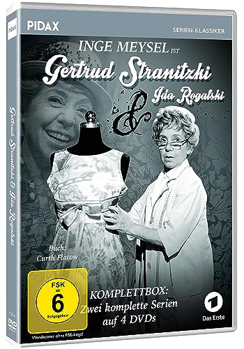 Gertrud Stranitzki & Ida Rogalski - Zwei komplette Erfolgs-TV-Serien mit Inge Meysel [4 DVDs] von Crest Movies (Pidax Serien-Klassiker)
